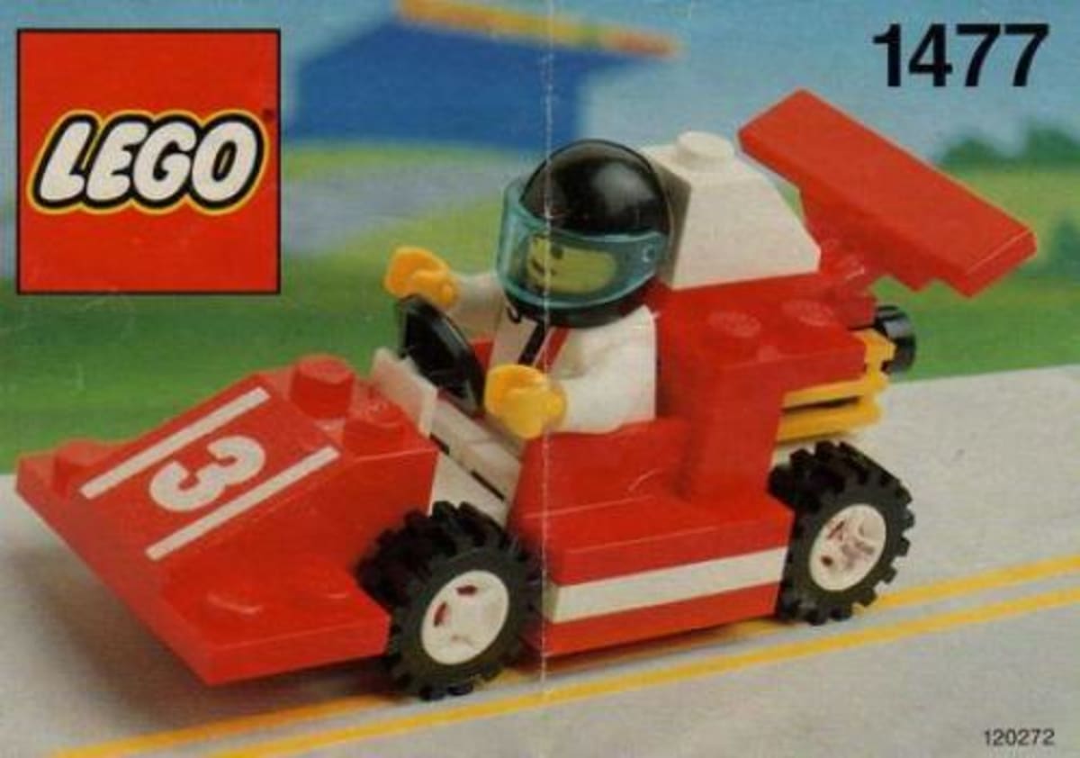 Red Race Car Number 3 – widok główny