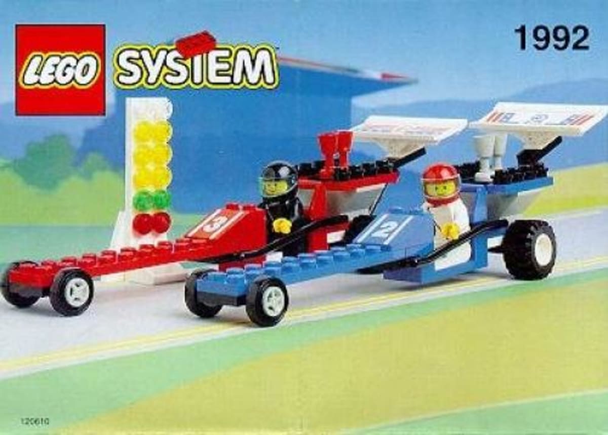 Dragsters – widok główny
