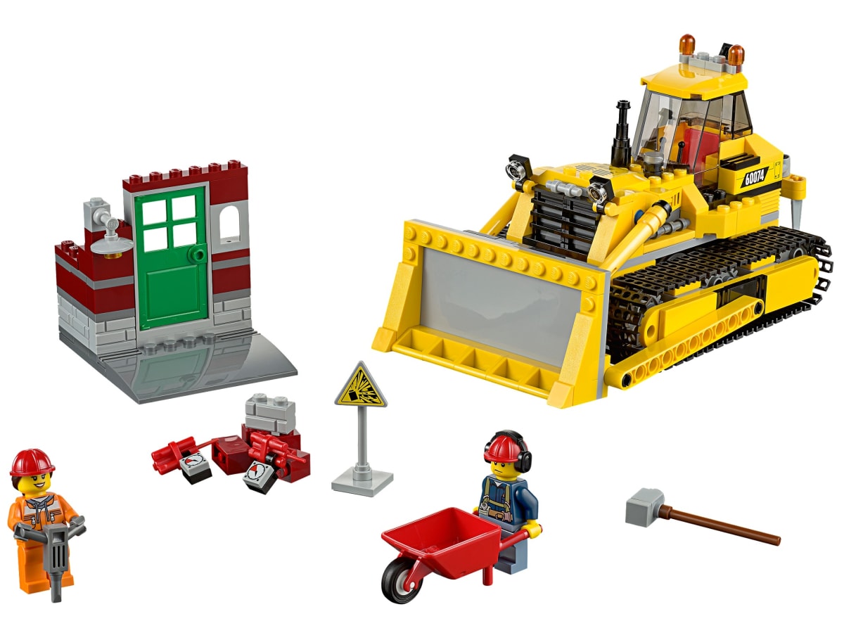 Bulldozer – widok główny