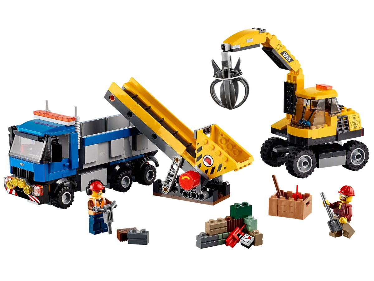 Excavator and Truck – widok główny