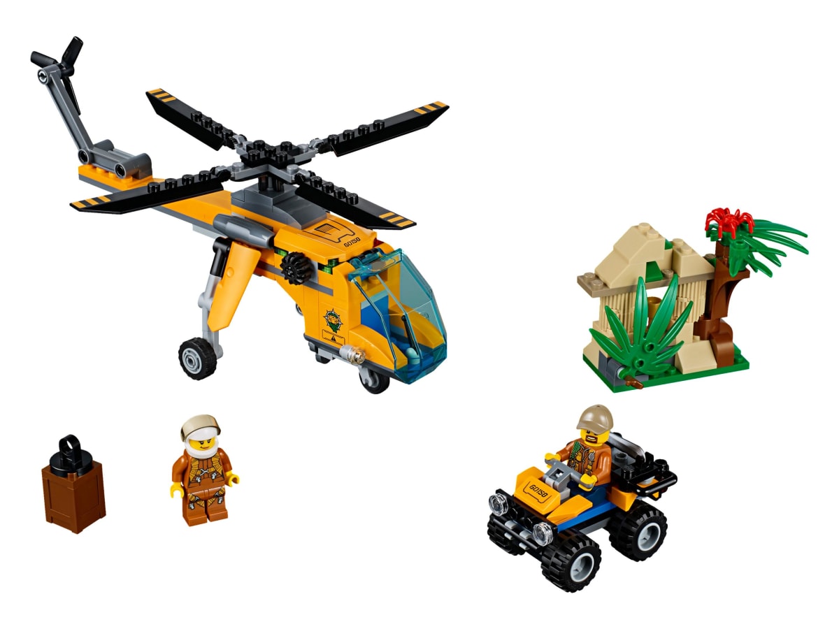 Jungle Cargo Helicopter – widok główny