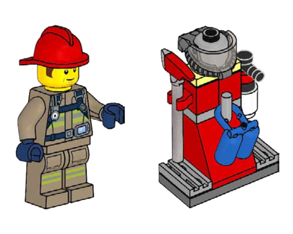 Firefighter Bob with Equipment – widok główny
