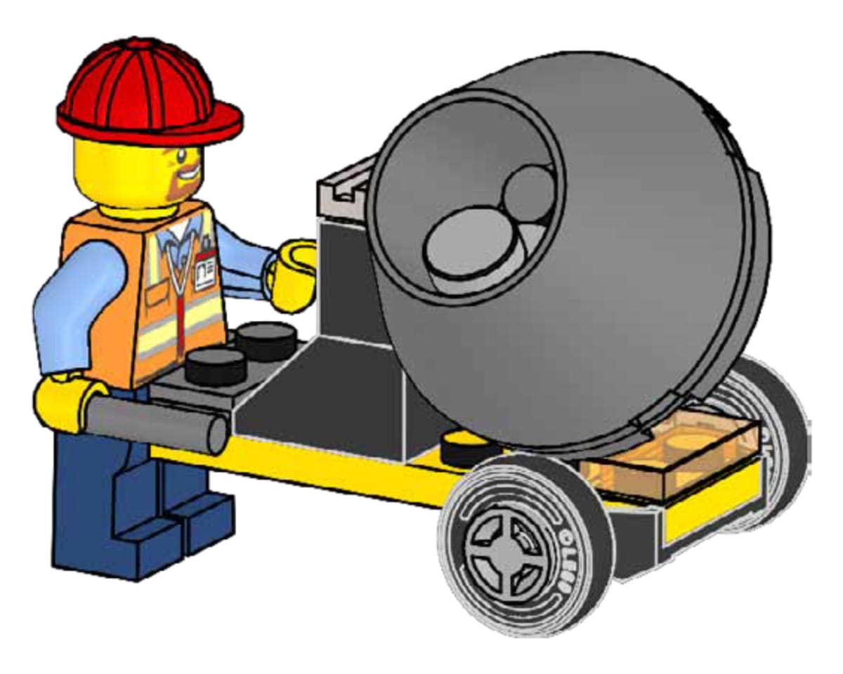 Cement-Mixer – widok główny