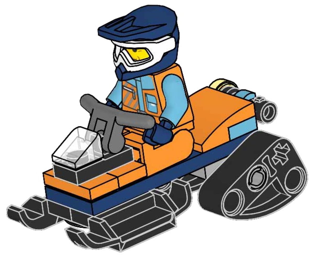 Snowmobile – widok główny
