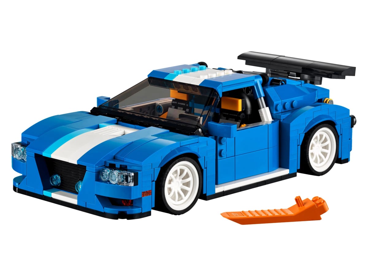 Turbo Track Racer – widok główny