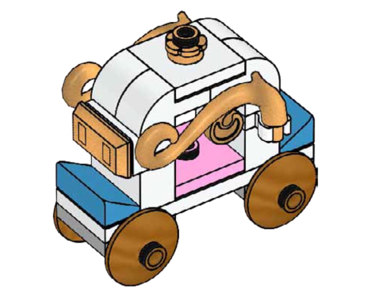 Cinderella's Carriage – widok główny