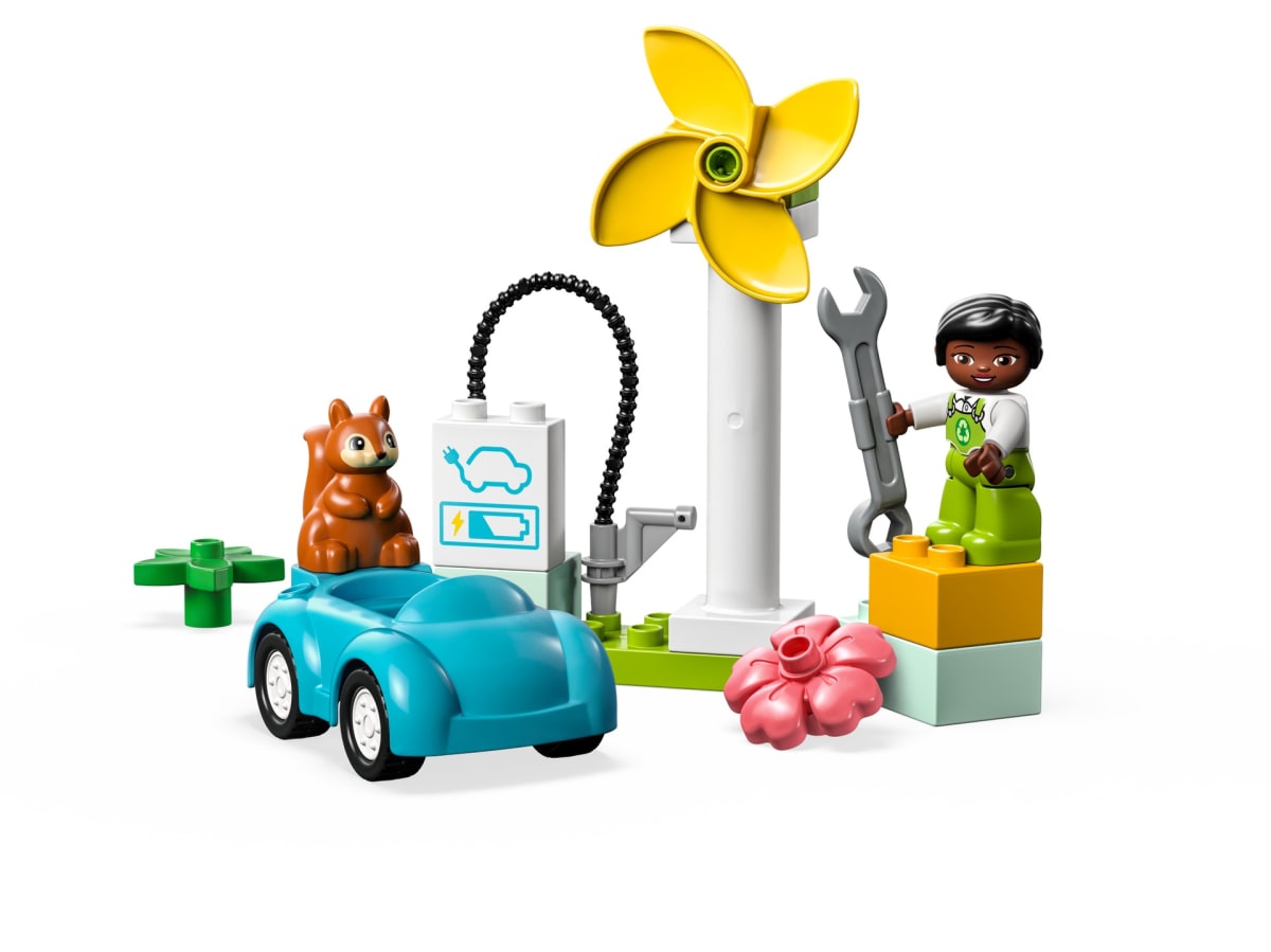 Wind Turbine and Electric Car – widok główny