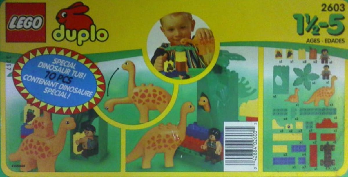 Dinosaurs Tub – widok główny