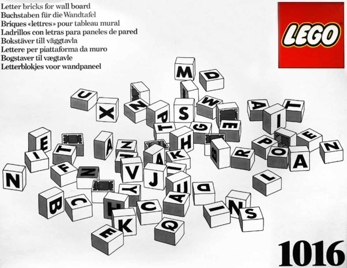 Letter Bricks for Wall Board – widok główny