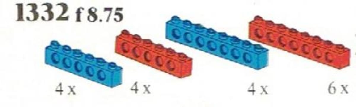 Red/Blue Beams – widok główny