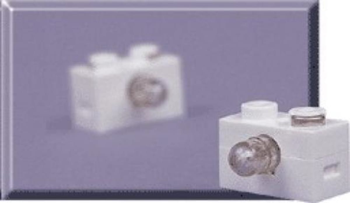 9-Volt 1 x 2 Lamp Brick (Pack of 2) – widok główny