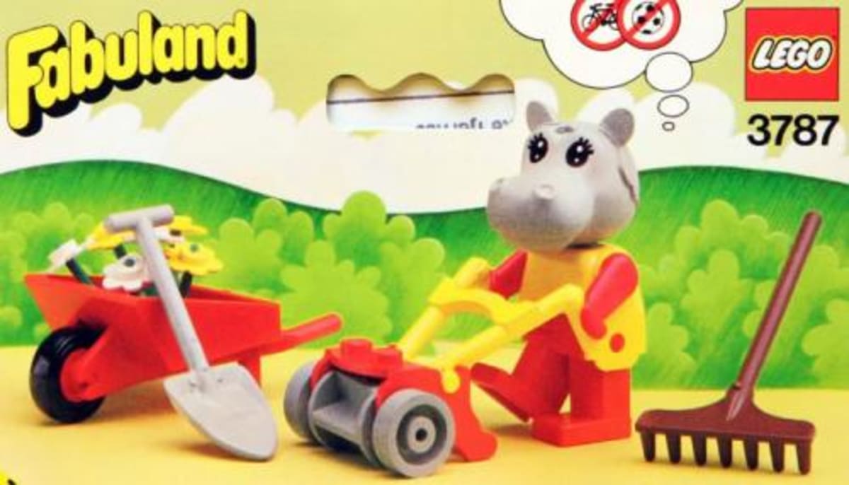 Hannah Hippopotamus, Gardener – widok główny