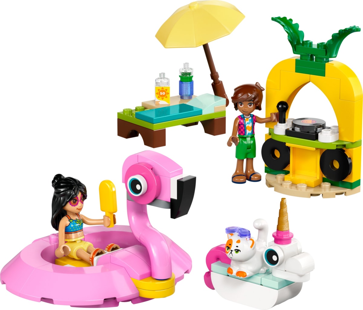 Unicorn & Flamingo Pool Party – widok główny