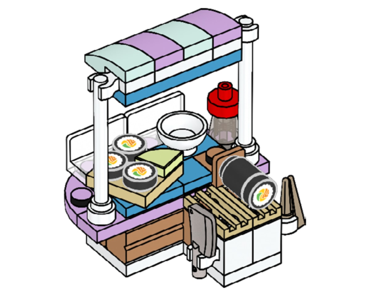 Sushi stand – widok główny