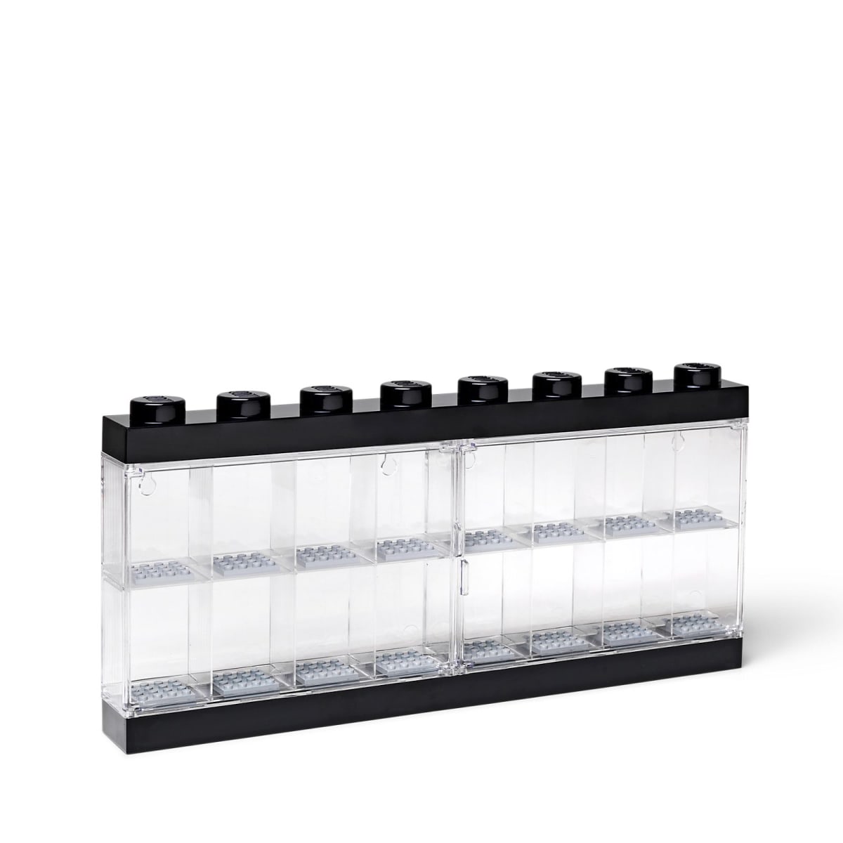 Minifigure Display Case 16 (Black) – widok główny