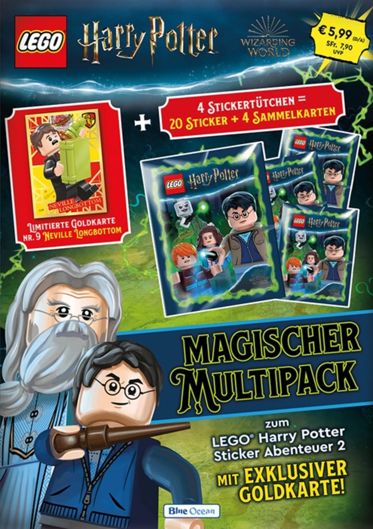Harry Potter Stickers and Cards Series 2 - Multi-Pack (German Version) – widok główny
