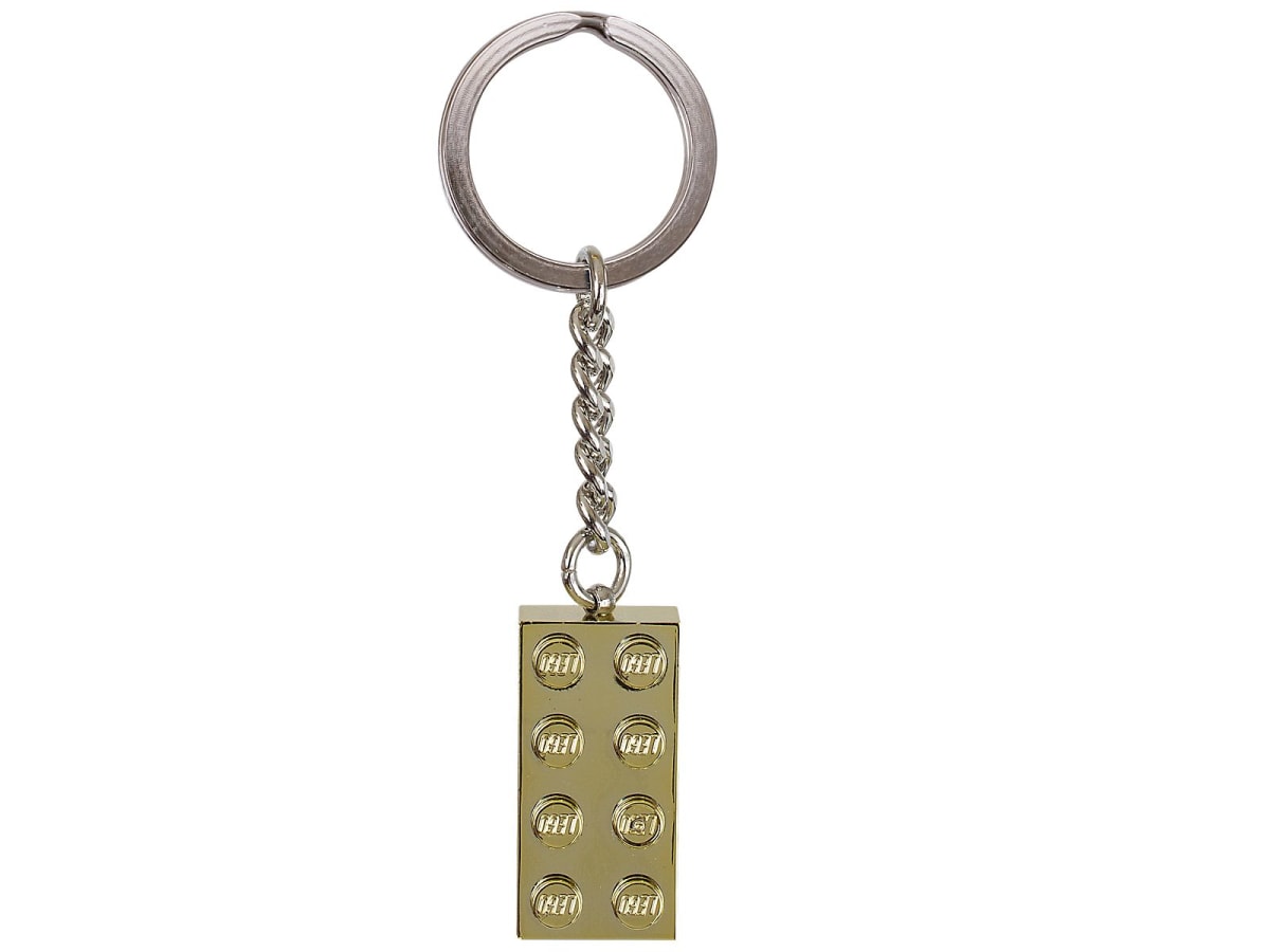 Chrome Gold Brick Key Chain – widok główny