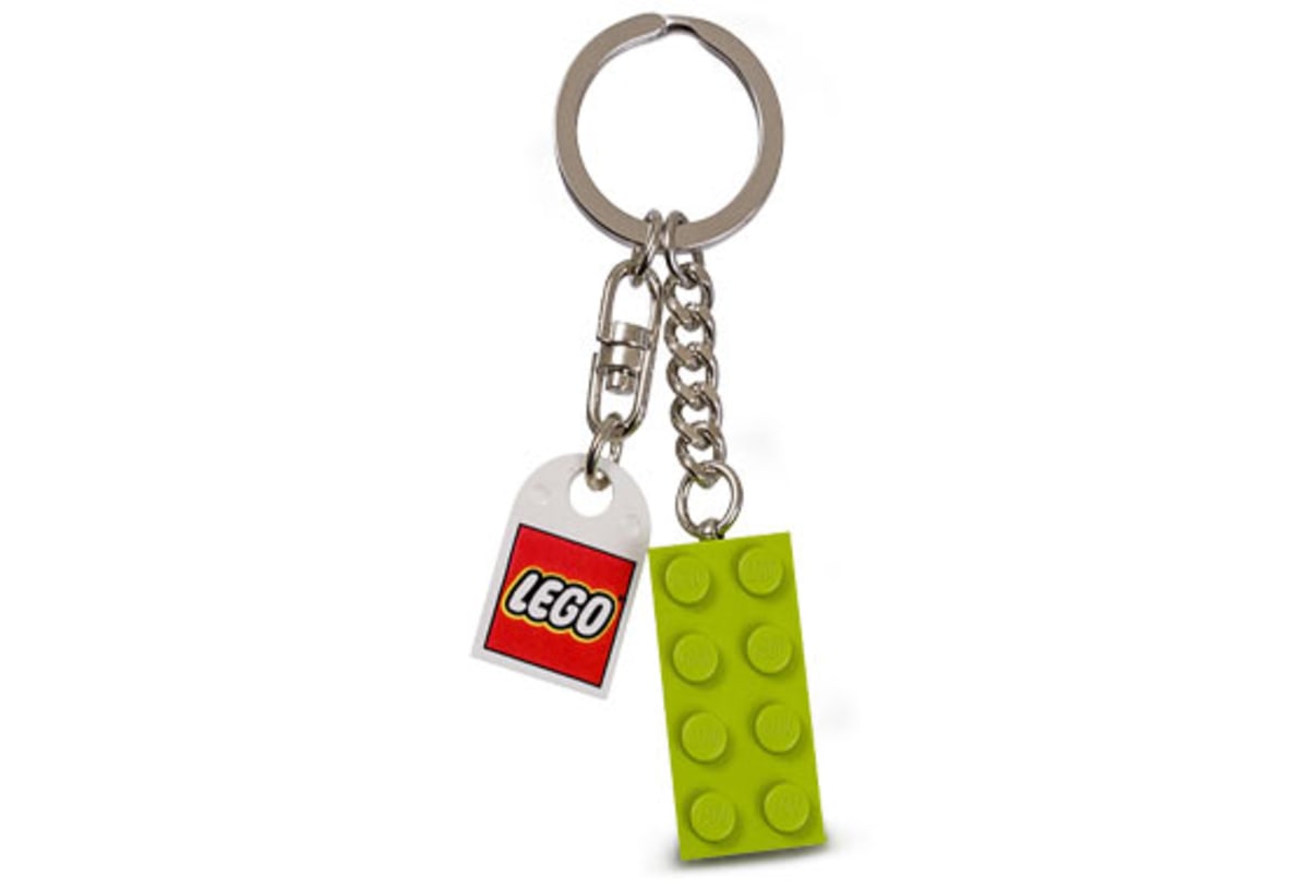 Lime Green Brick Key Chain – widok główny