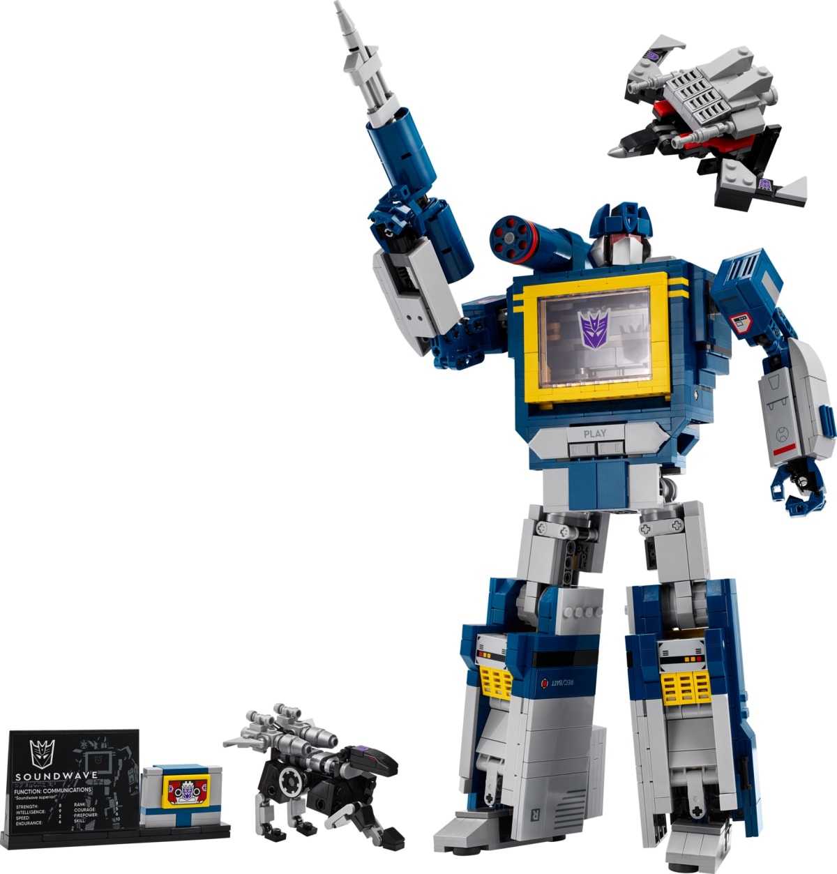 Transformers: Soundwave – widok główny