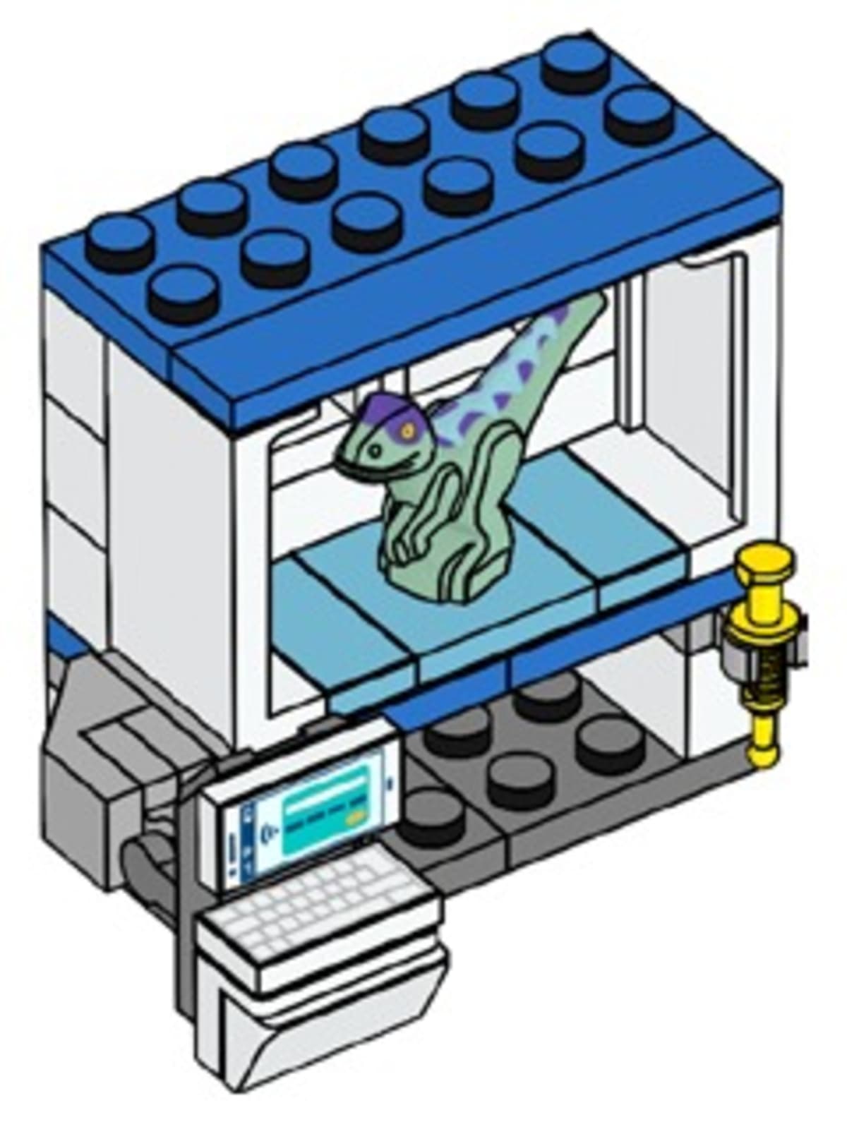 Raptor and Laboratory – widok główny