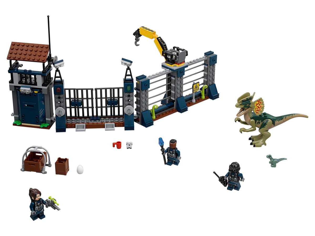 Dilophosaurus Outpost Attack – widok główny