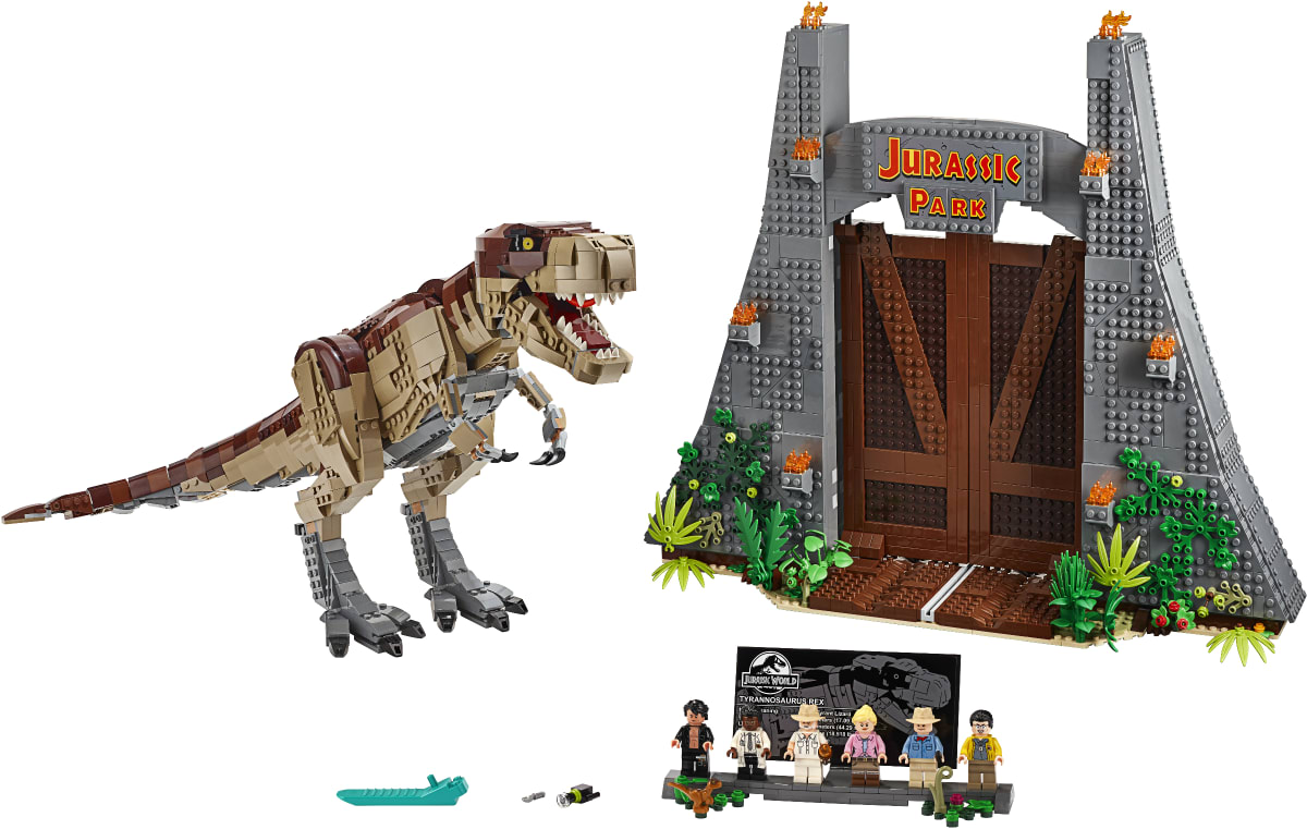 Jurassic Park: T. rex Rampage – widok główny