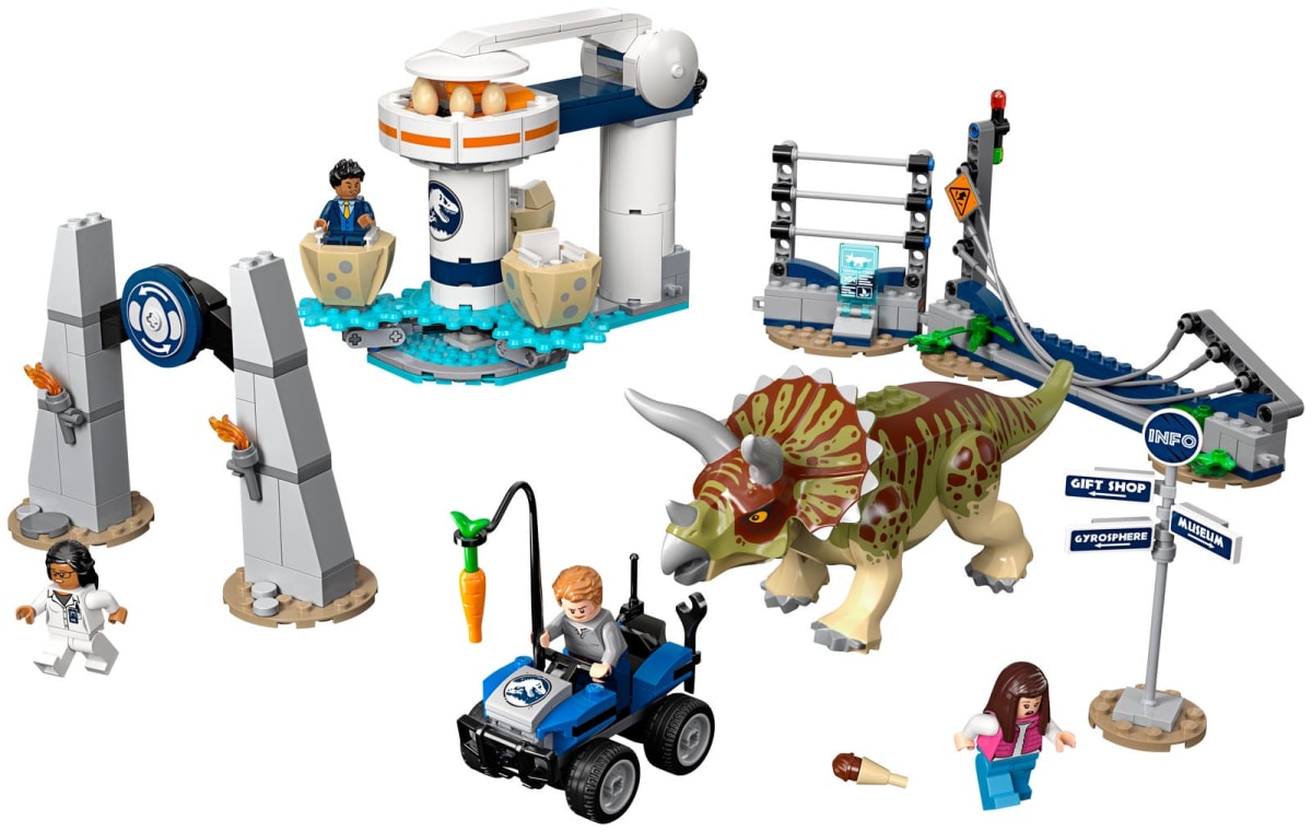 Triceratops Rampage – widok główny