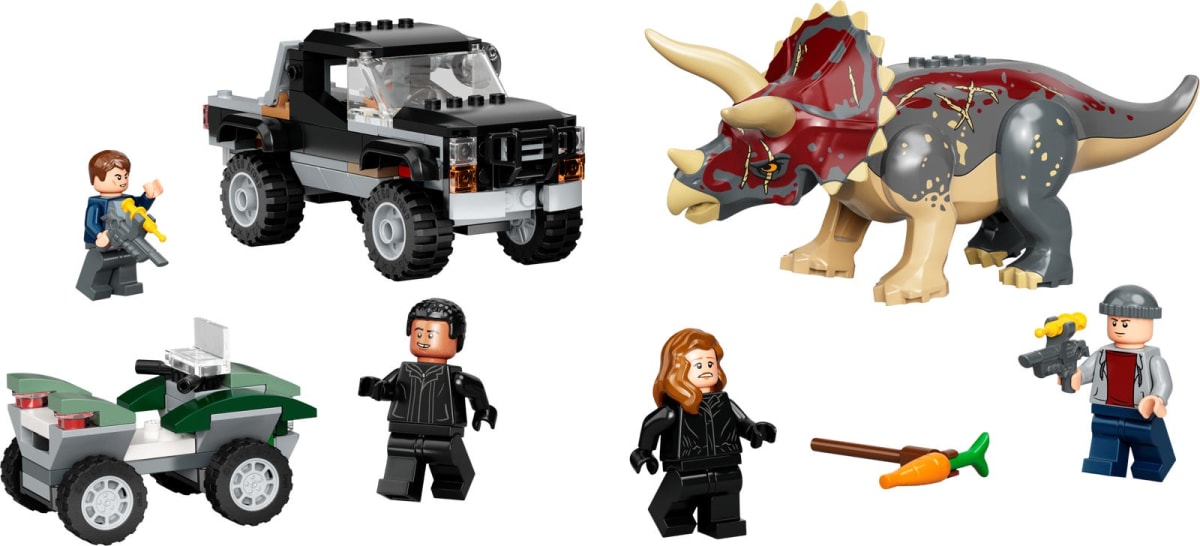 Triceratops Pickup Truck Ambush – widok główny