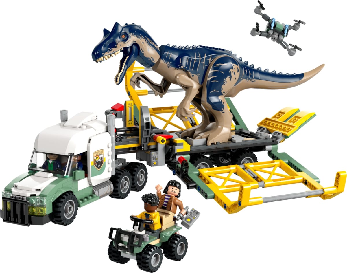 Dinosaur Missions: Allosaurus Transport Truck – widok główny