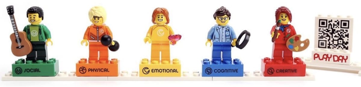 The Playful 5 Minifigure Set – widok główny