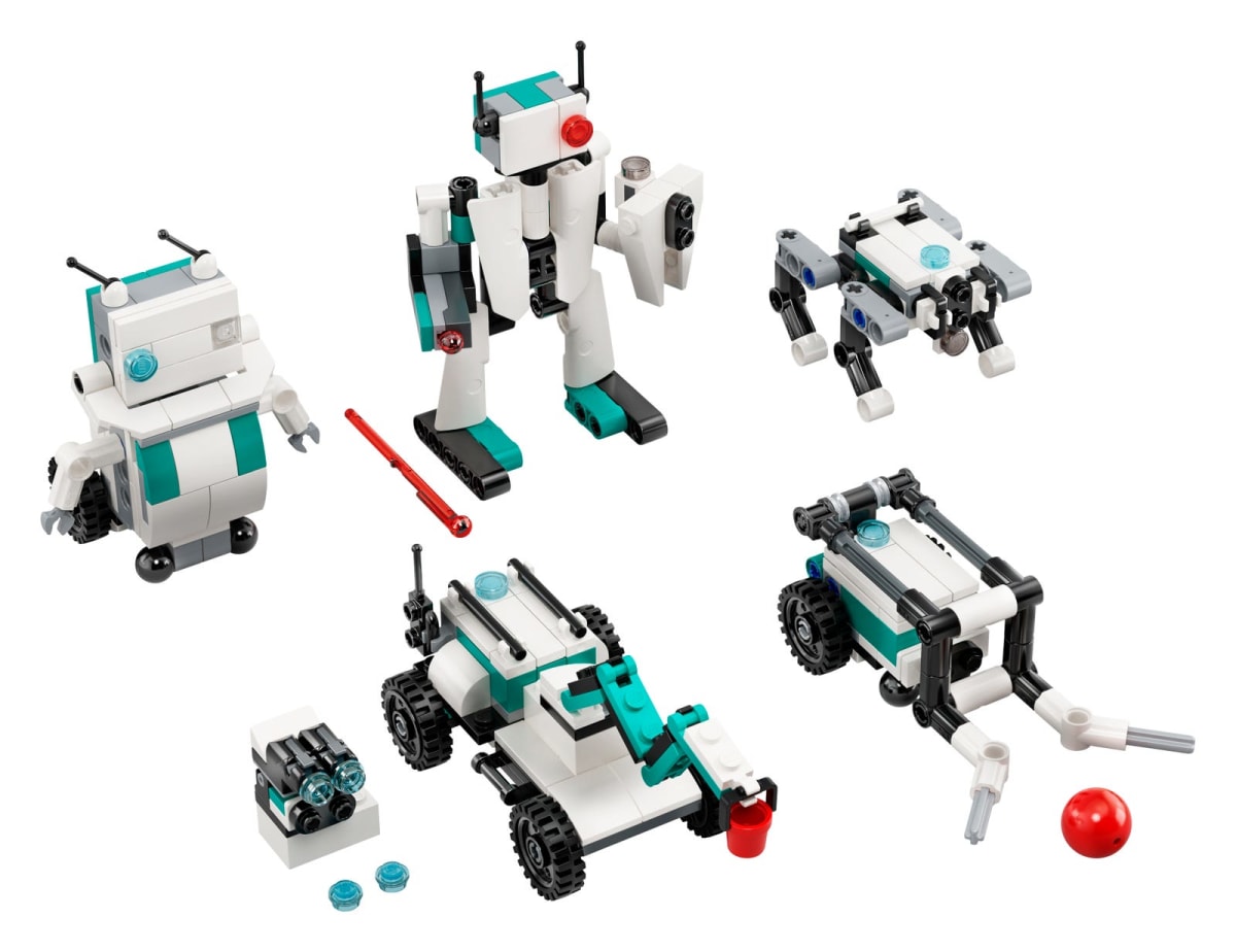 Mini Robots – widok główny