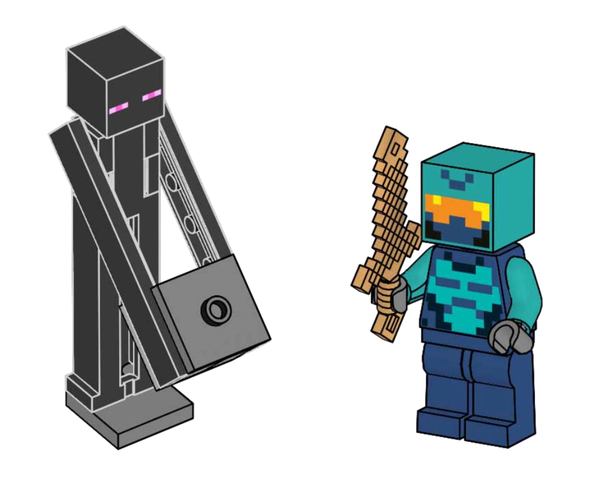 Nether Adventurer and Enderman – widok główny