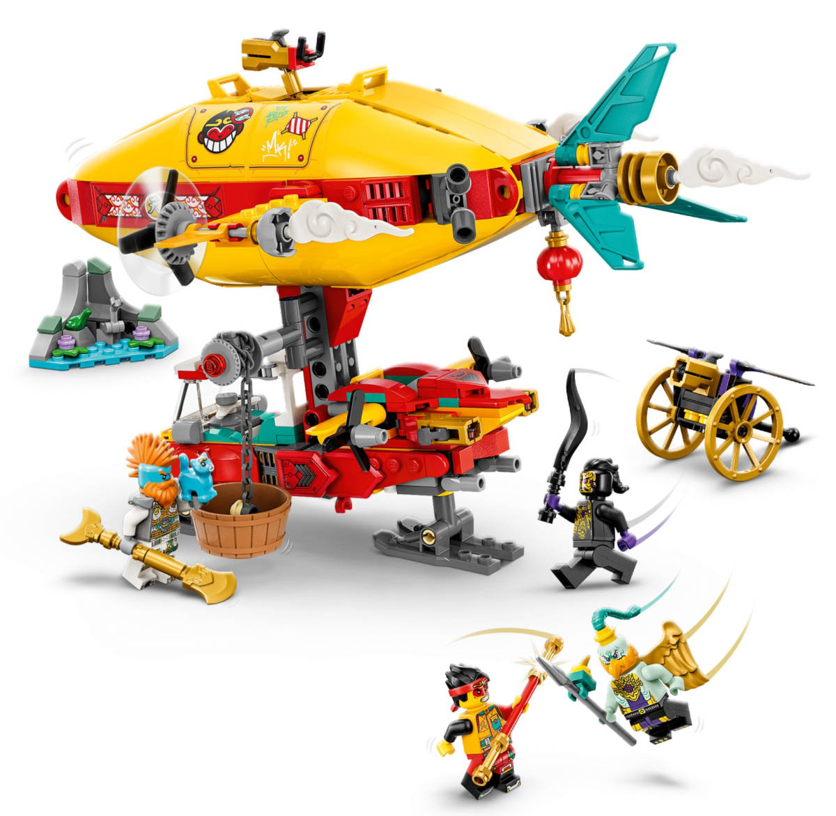 Monkie Kid's Cloud Airship – widok główny