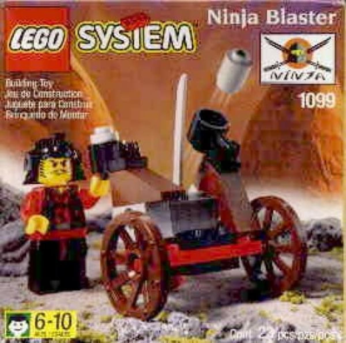 Ninja Blaster – widok główny