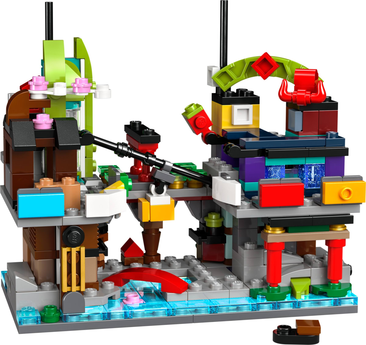Micro NINJAGO City Markets – widok główny