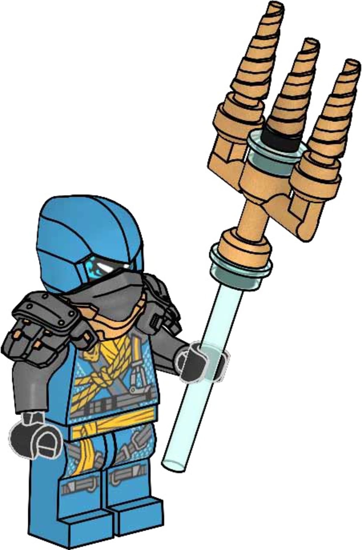 Nya with Trident – widok główny
