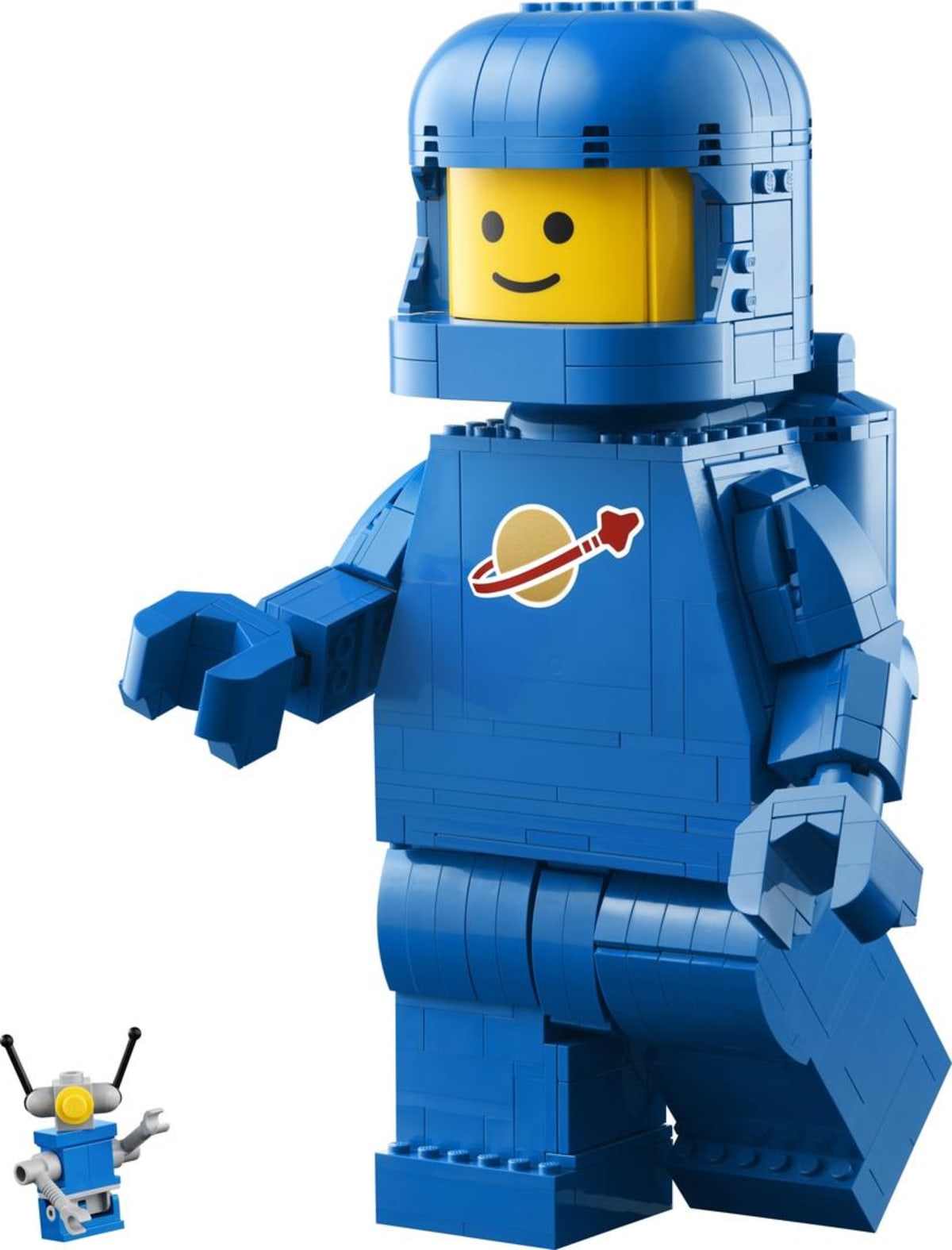 Up-Scaled Blue Astronaut Minifigure – widok główny
