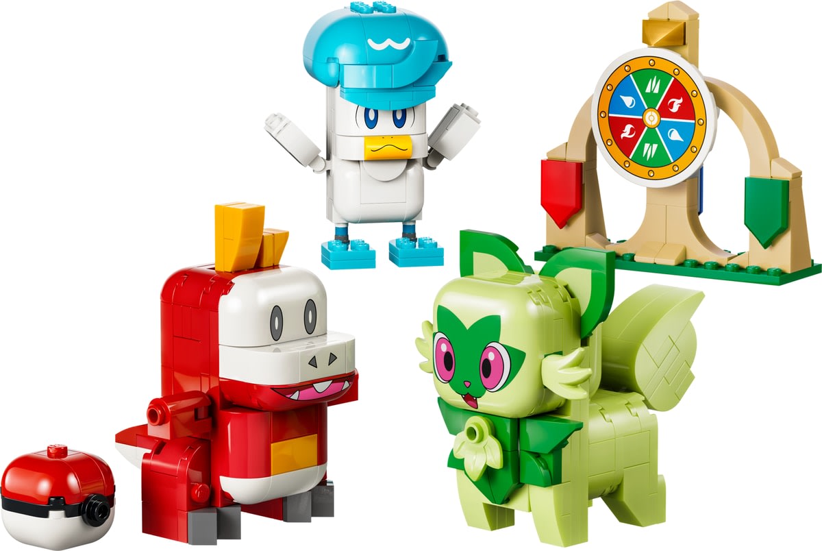 SMART Play™: Sprigatito, Fuecoco i Quaxly — bitwa – widok główny