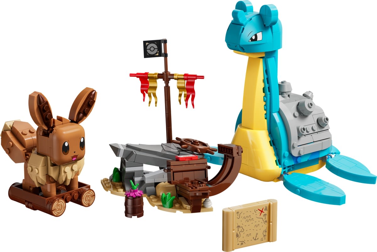SMART Play™: Eevee i Lapras — poszukiwanie skarbów – widok główny