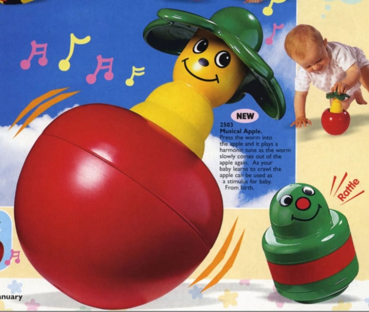 Musical Apple – widok główny