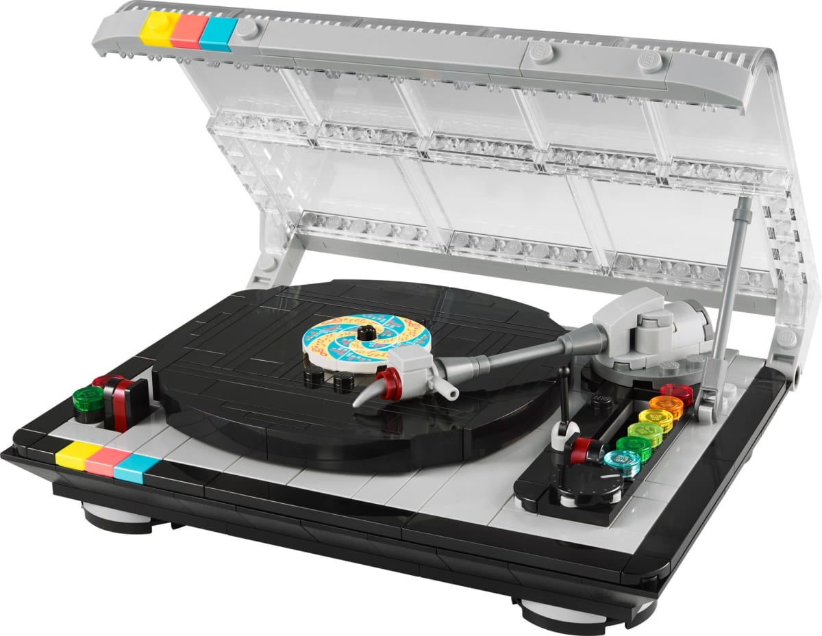 Retro Record Player – widok główny