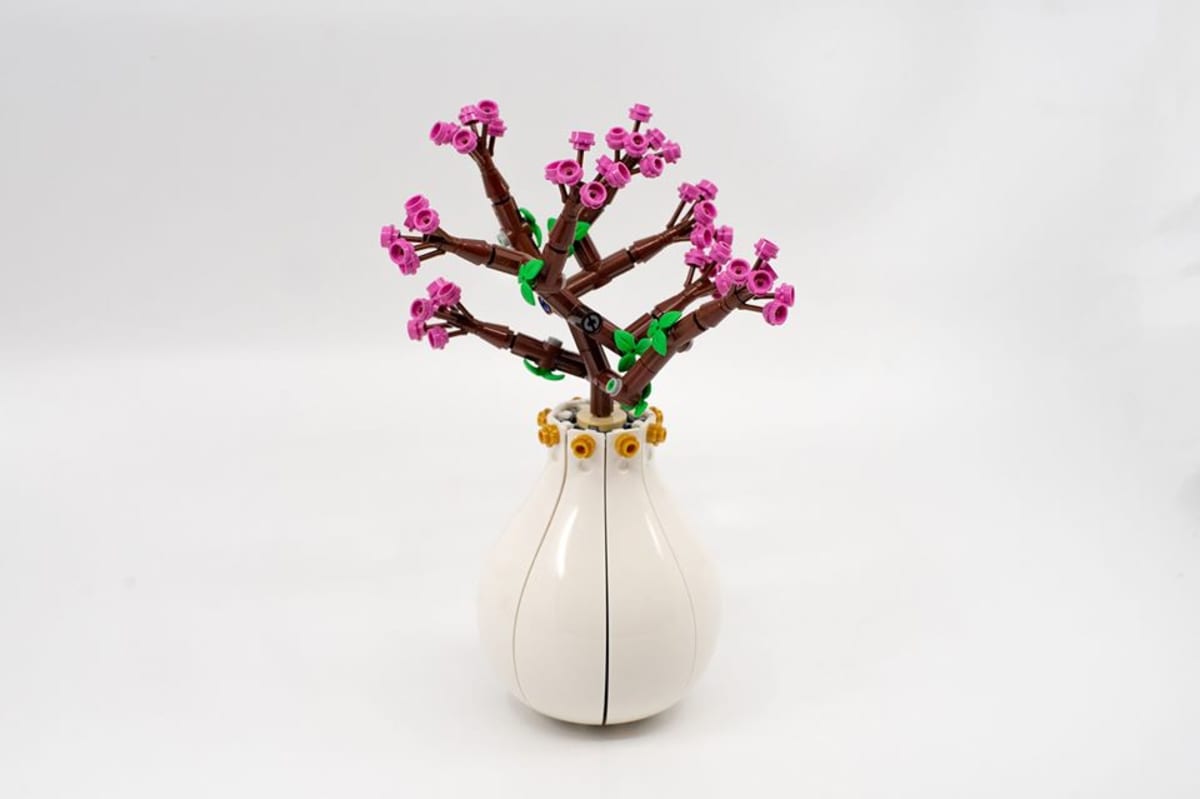 Peach Flower Vase – widok główny