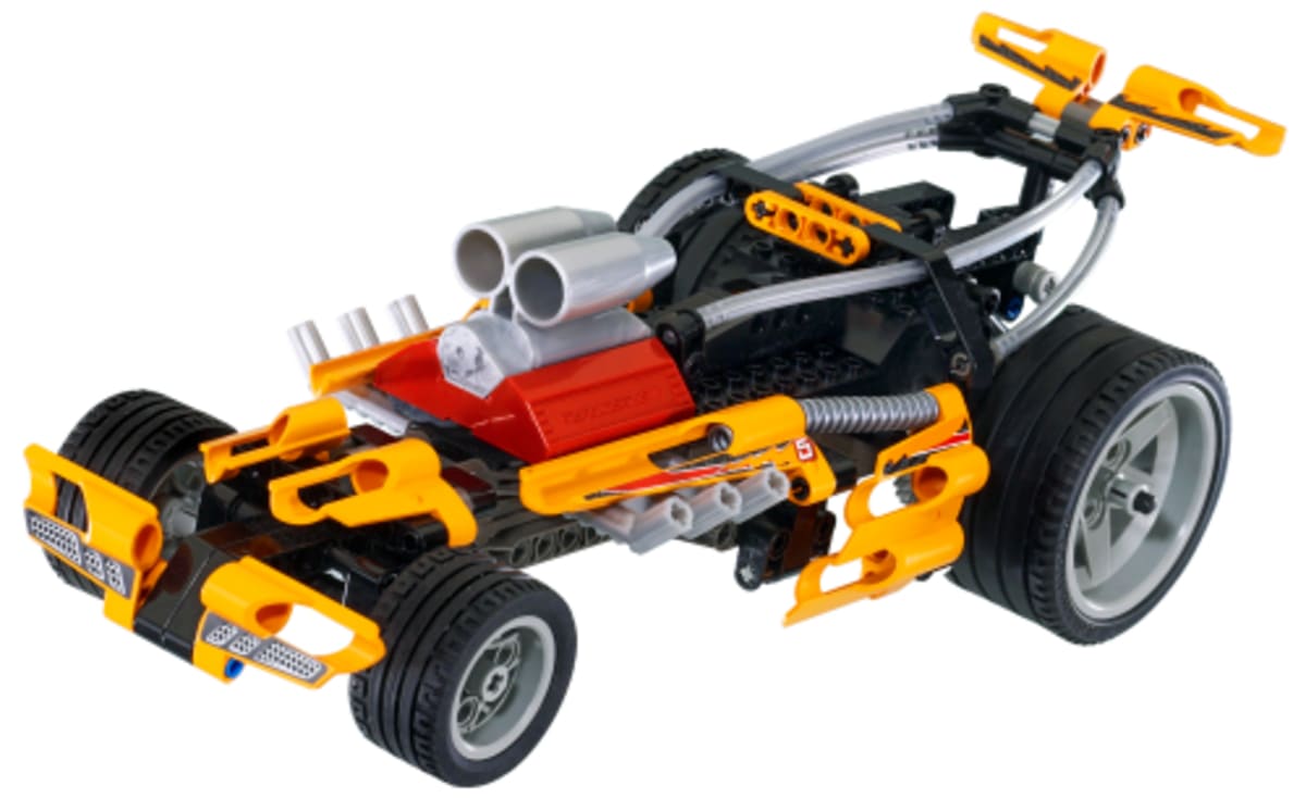 Tuneable Racer – widok główny
