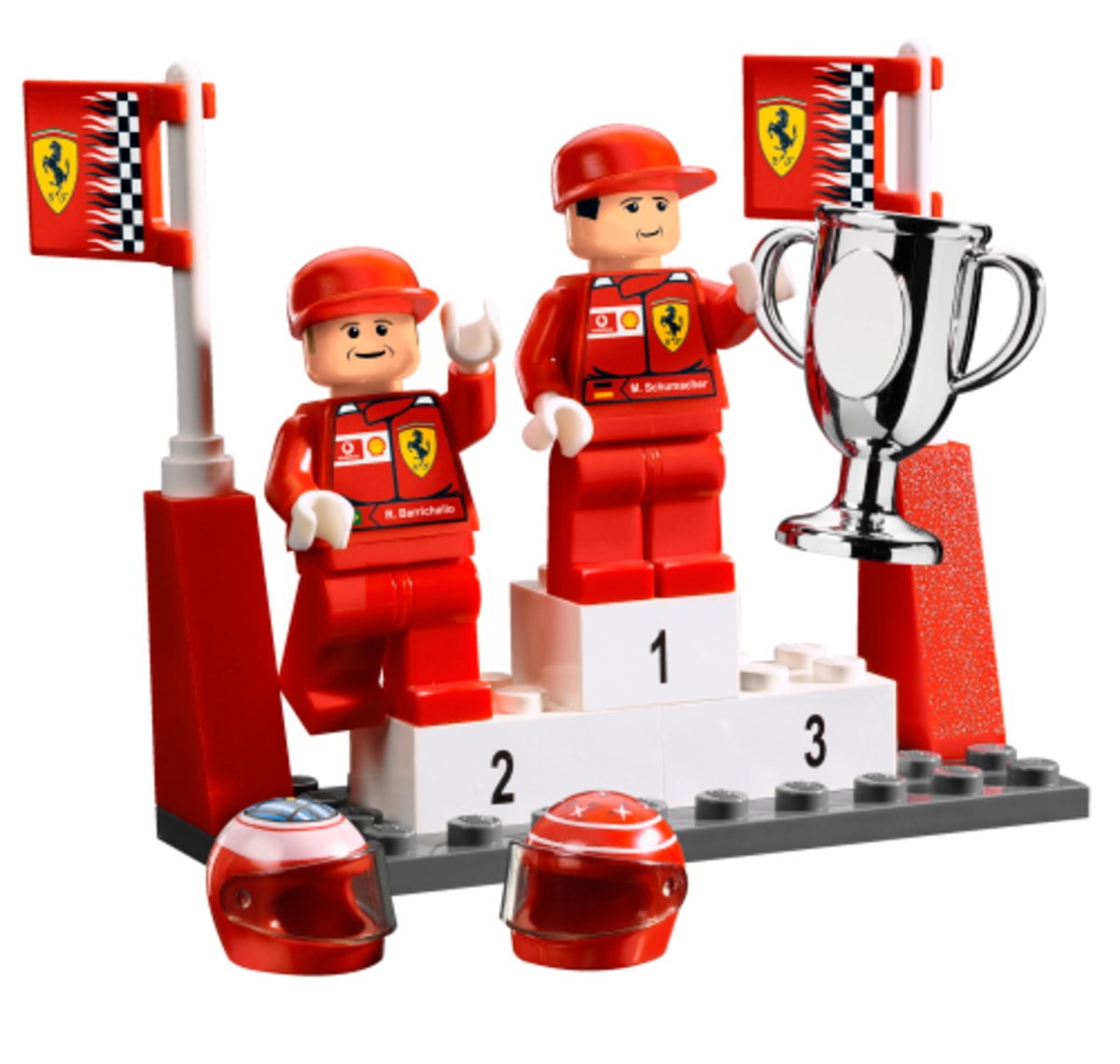 M. Schumacher and R. Barrichello – widok główny