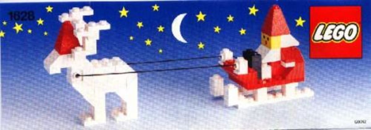Santa on Sleigh with Reindeer – widok główny