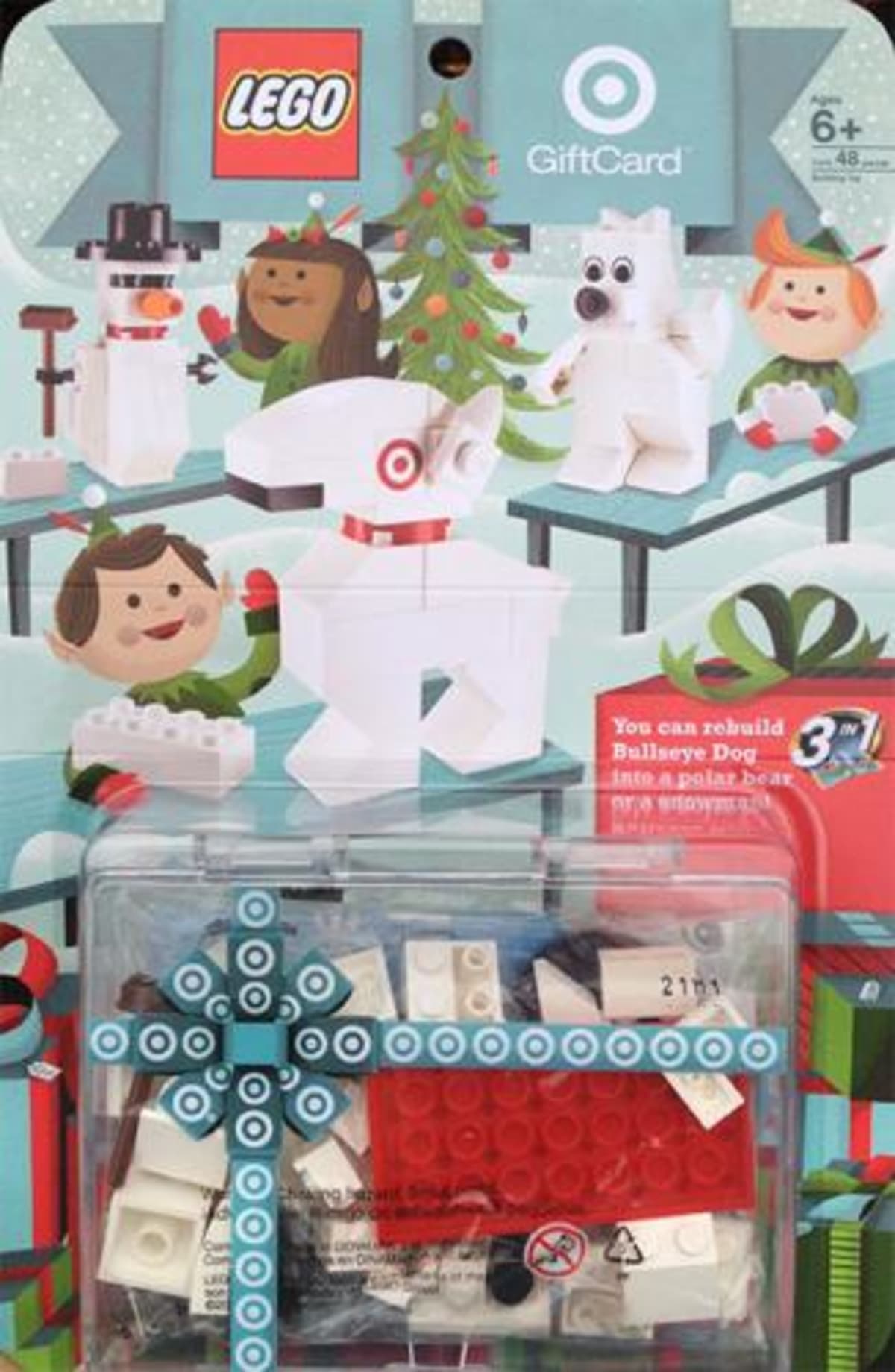 Build a Bullseye 3 in 1 Target Gift Card Promotional – widok główny