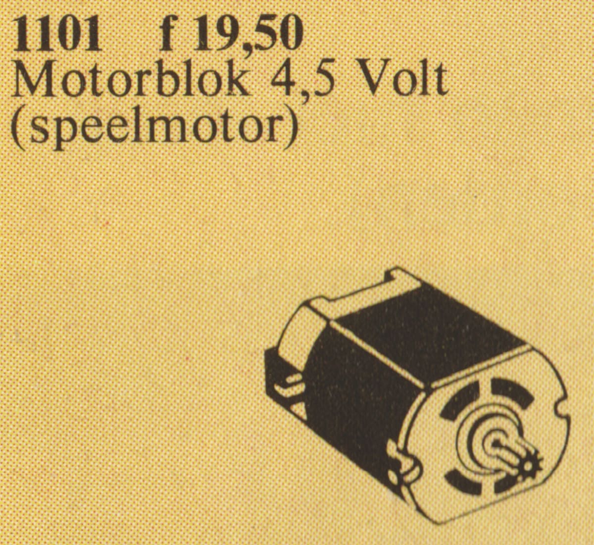 Replacement 4.5V Motor – widok główny