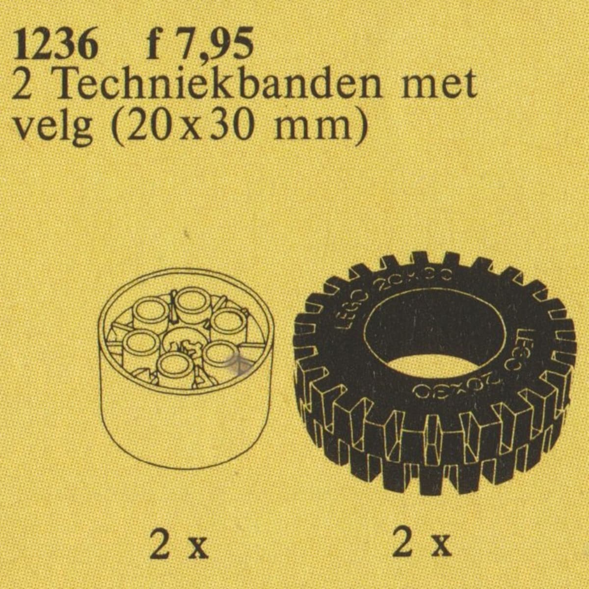 TECHNIC wheels with hubs – widok główny