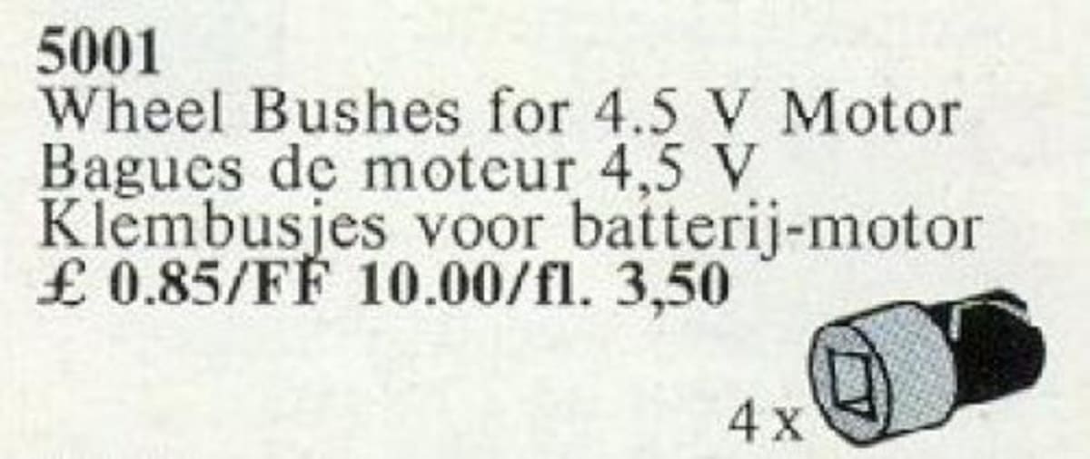 Wheel Bushes for 4.5V Basic Motor – widok główny