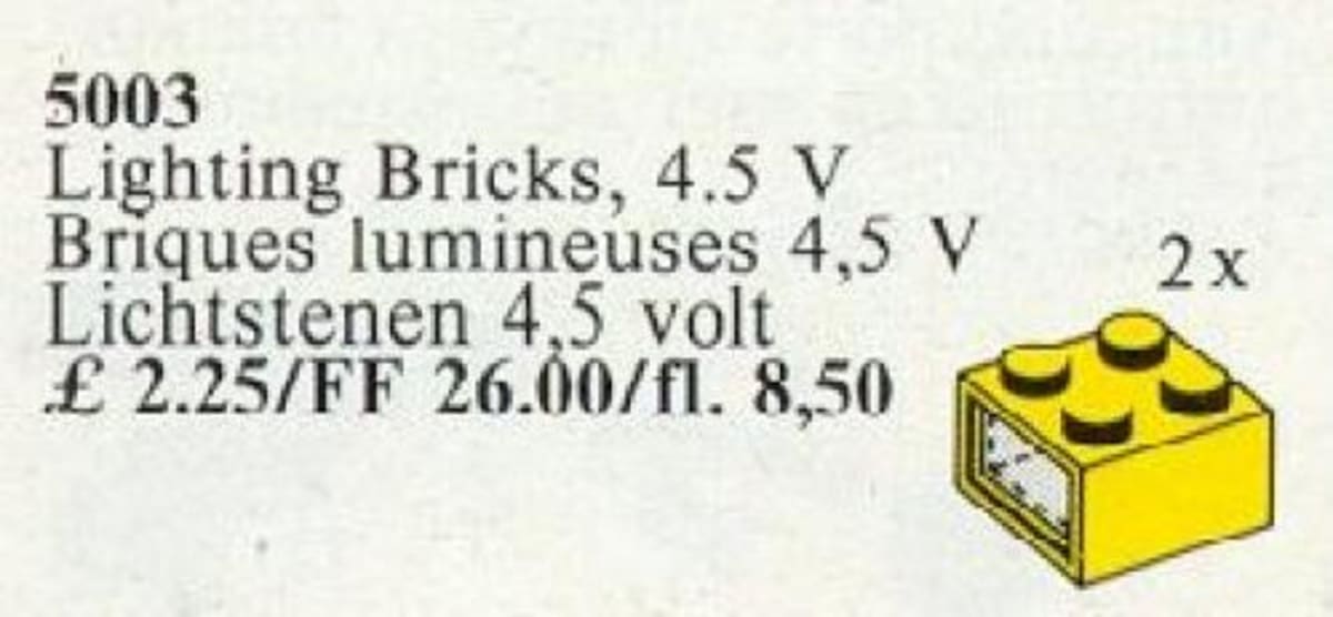Light Bricks, 4.5V – widok główny
